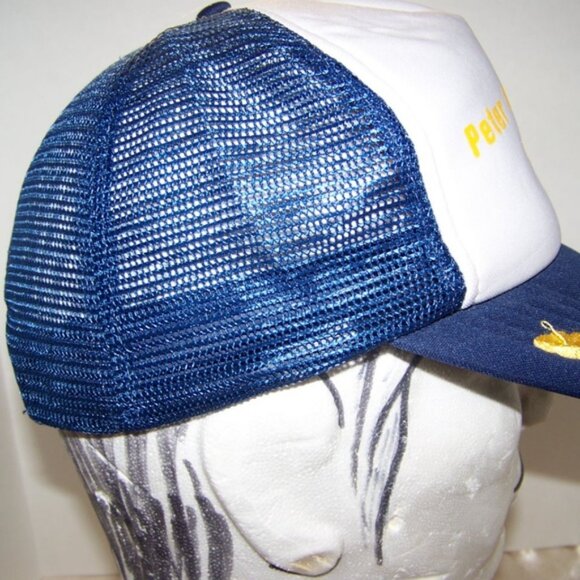 Awesome Tucker Hat vintage with scrambled eggs “Peter & Linda’s 50th - Picture 2 of 3